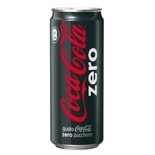 Coca Cola Canette Zéro 0,33