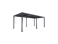 Pergola Bioclimatique Lames Orientables Structure d'Ombrage Terrasse Jardin Neuf