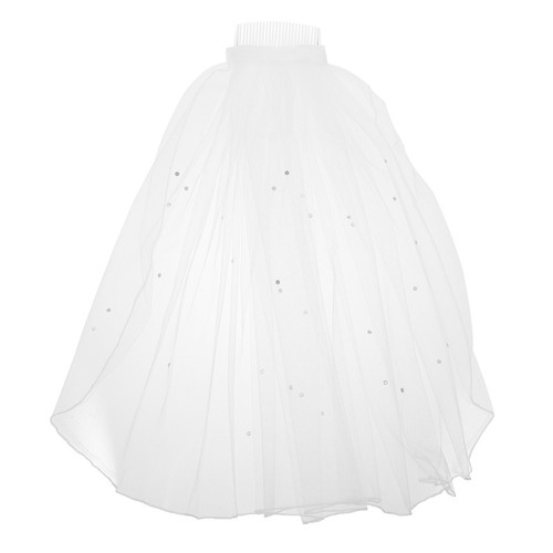 Voile court voiles mariée - voile,