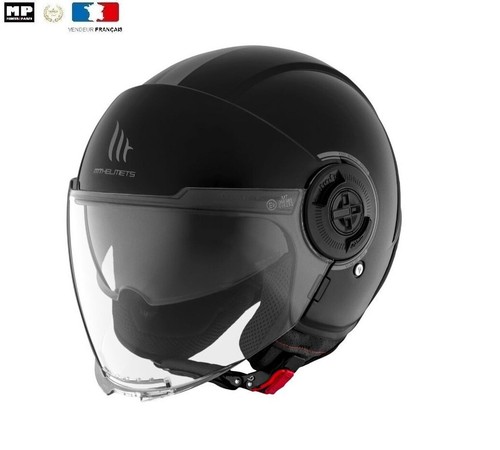 Casque moto jet double ecran - casque,
