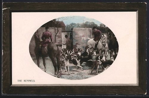 Chenil des chiens chasse - chiens,