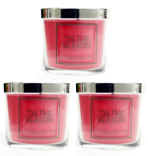 Bath body works tis the - 3, 'tis