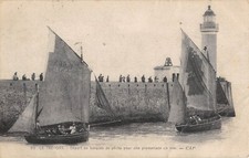 CPA 76 LE TREPORT DEPART DE