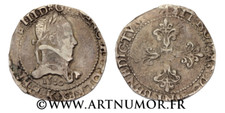 HENRI III - FRANC AU COL PLAT