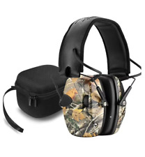 Casque Anti-Bruit Électronique Protection Auditive Chasse & Tir NRR 22dB Camoufl