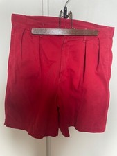 Bermuda rouge Polo Ralph Lauren  taille 40 fabriqué aux USA