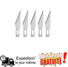 5 Lames Cutter de précision scalpel modélisme N°11