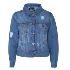 Veste En Jean Déchirée Pour