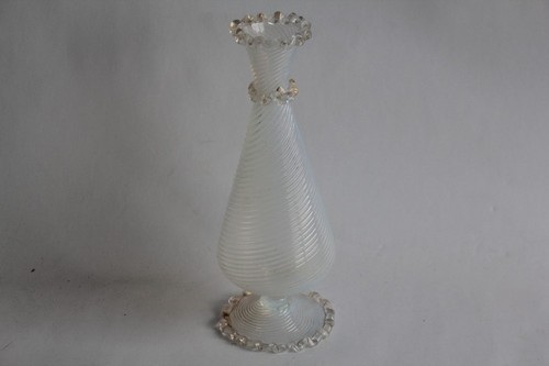 Murano vase verre opalescent - vase,