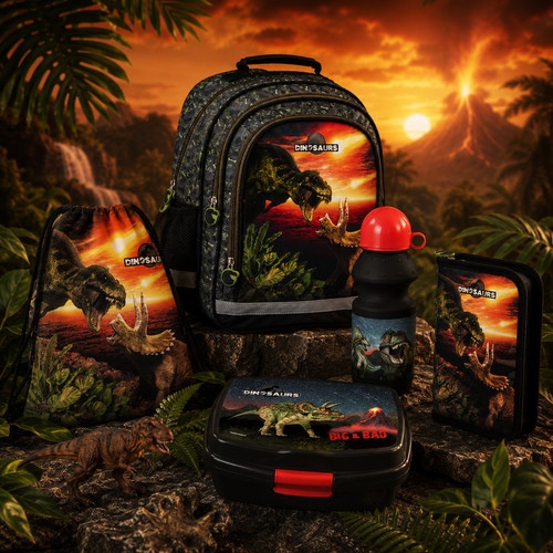 Dinosaures sac à - 1, dos