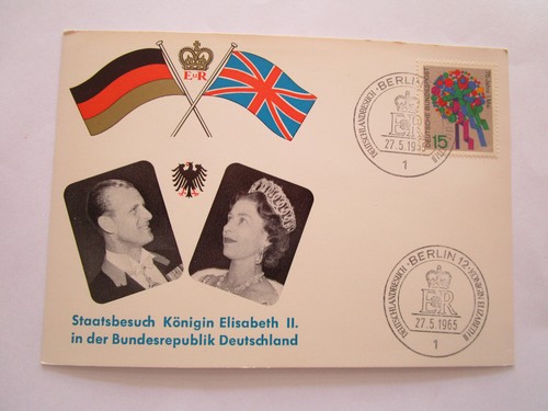 Allemagne carte commemorative - allemagne,