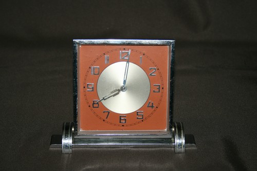 Réveil ancien inox - réveil, en