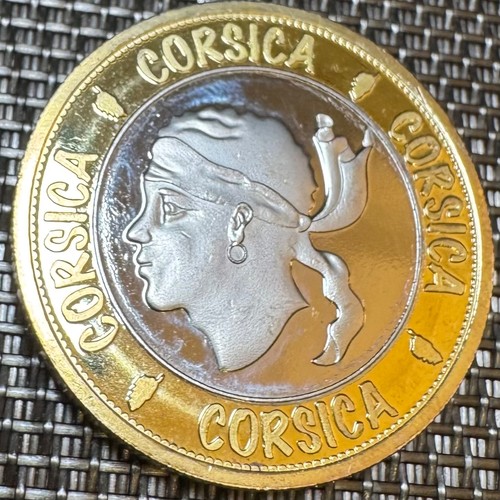 Medaille souvenir corsica - souvenir, 2a