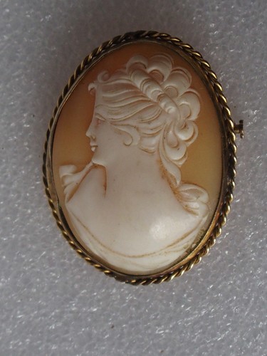 Grosse broche ancienne - broche, camée