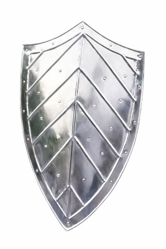 Bouclier médiéval acier - bouclier, en