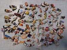 Lot de 100 fèves en porcelaine émaillée - Propres - Thèmes divers - Collection 1