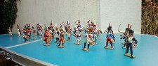 Soldats de Plombs Starlux - Lot Napoléon 1er Empire (32 Piétons + 4 Cavaliers)