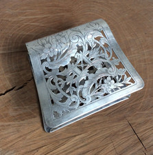 Pince à asperge Ancienne en Métal Argenté