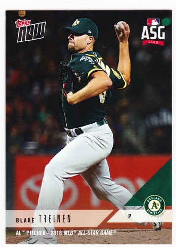 Blake treinen al pitcher - a's,