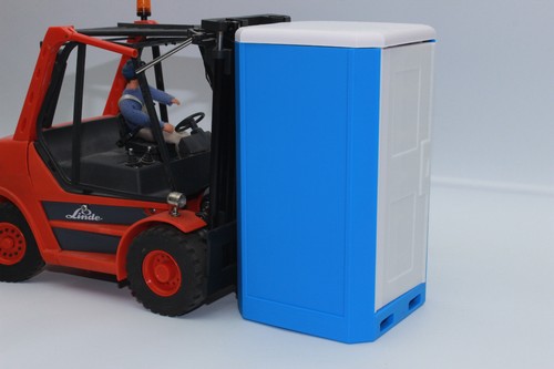 Toilette chantier klo wc - klo, 1:14