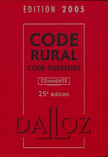 Code rural 2005 - , partie