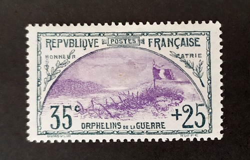 Timbre neuf france orphelins - ,