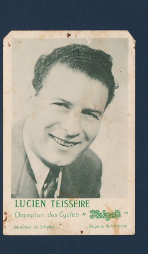 Cyclisme carte cycliste lucien - cycliste,