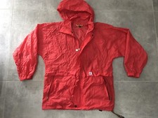 Veste parka K Way K-Way Kway vintage retro 80s homme taille Small S neuf rouge