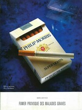 Publicité Papier - Cigarettes