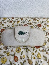 Ancien Étui À Lunettes Souple Crocodile Porte Ceinture Occasion