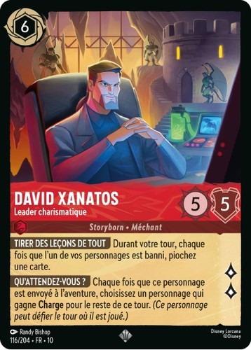 Lorcana david xanatos - david,
