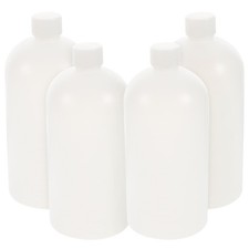  4 Pcs Bonbonnes D Eau Bouteilles Vides Plastiques Récipient Liquide