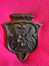 Magnifique ancienne plaque de cheminée décoration Vintage