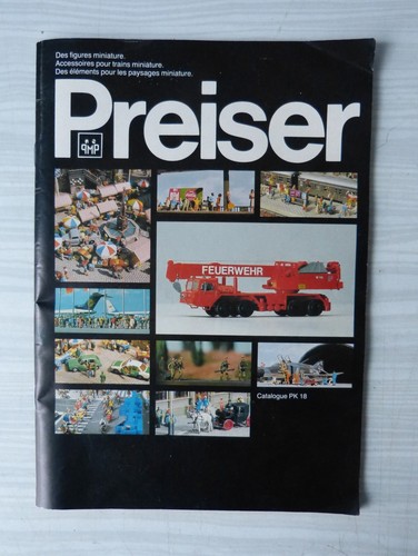 Original preiser catalogue - preiser#,