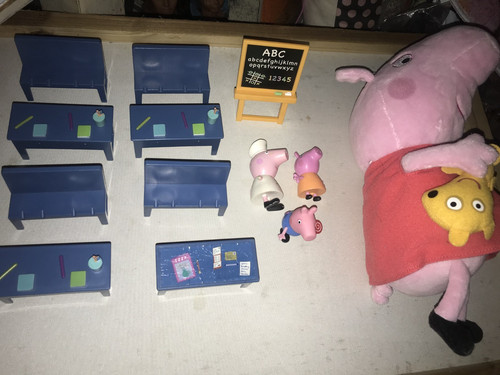 Vds lot peppa pig ecole - lot,
