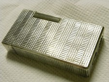 ??  FLAMINAIRE ANCIEN BRIQUET GAZ MÉTAL ARGENTE LIGHTER