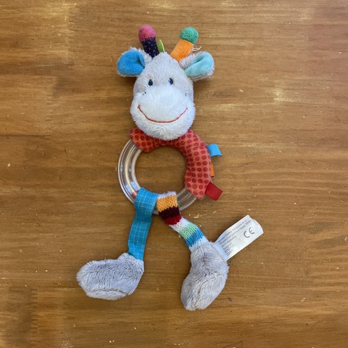 Peluche doudou girafe - doudou, vache