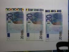 Lot de 3 Billets de 20 € de