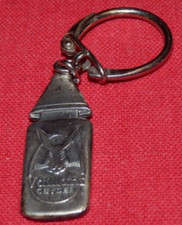 Ancien porte clés chaudières Vaillant Geyser 1953 Lièvre et oeuf  Schlüsselring