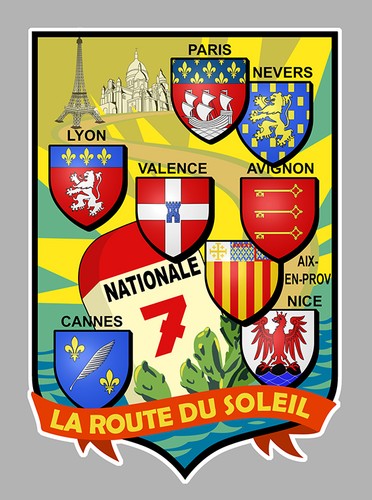 Route nationale vintage - 7,