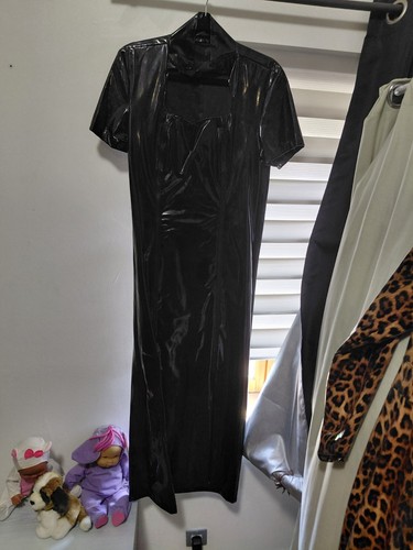 Robe longue double fermeture - longue,
