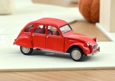 NOREV, CITROEN 2CV 1978 Rouge Géranium - Jet-car, échelle 1/43, NOREV150515