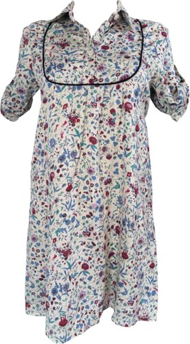 Robe beige imprimé - robe,