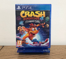 CRASH BANDICOOT 4 IT'S ABOUT TIME - PS4 PlayStation 4 - PS5 - Neuf sous blister