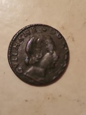 - RARE - Denier tournois 1651 Guillaume Henri de Nassau - 