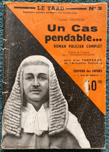 Roman policier yard n - policier, le