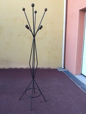 porte manteaux 1950 feraud roger  Fer Forge Et Boules Nobles Dit Perroquet