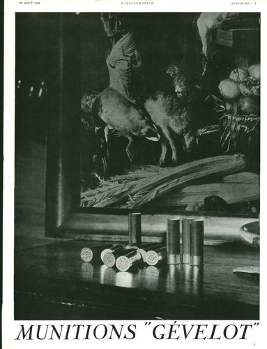 Publicité ancienne munitions
