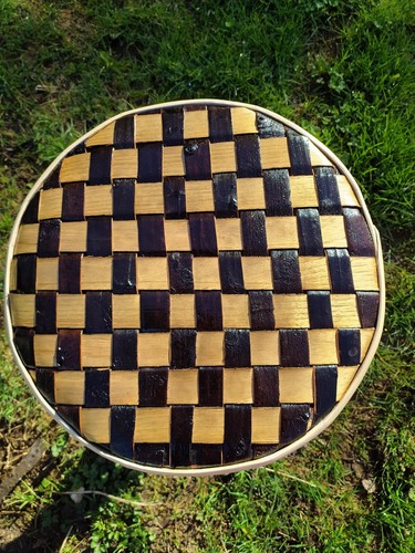 Tabouret artisanal bois - tabouret,