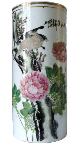 Vase rouleau ancien - vase,